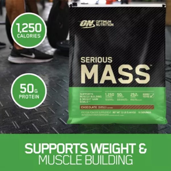 Serious Mass 5.5Kg - Optimum Nutrition - Keroumi Fitness