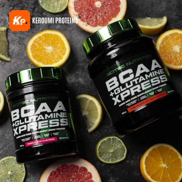 Bcaa+Glutamine-xpress-300g-Scitec-Nutrition-Keroumi-proteine