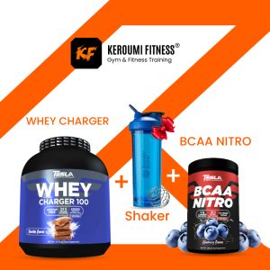 WHEY CHARGER & BCAA & SHAKER - Keroumi Fitness