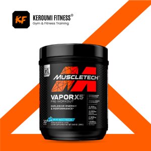 Vapor X5 Pre-Workout - Muscletech keroumi fitness